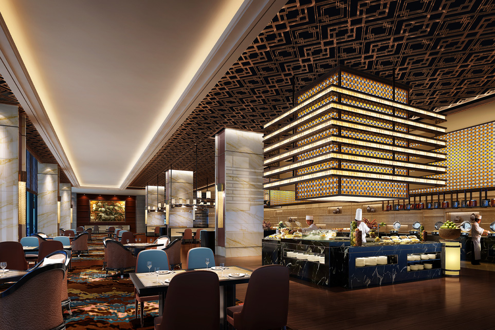 中式全日制餐厅设计方案