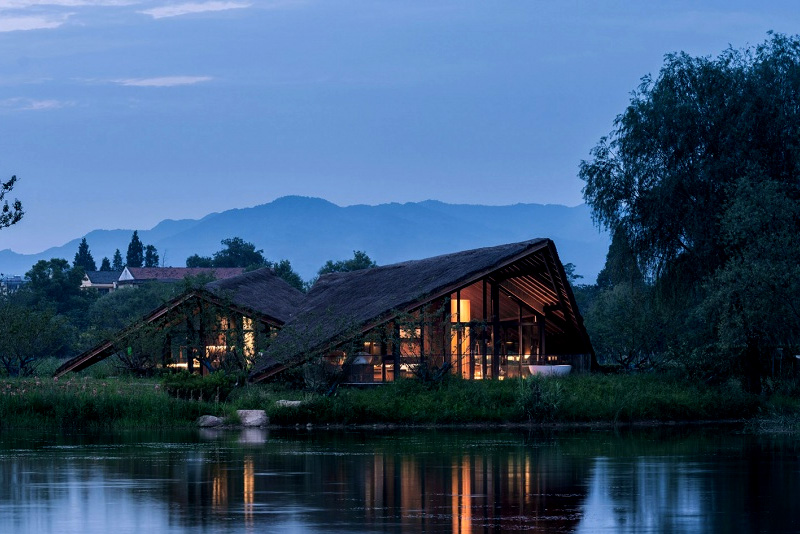 燕翅屋度假酒店钢结构设计