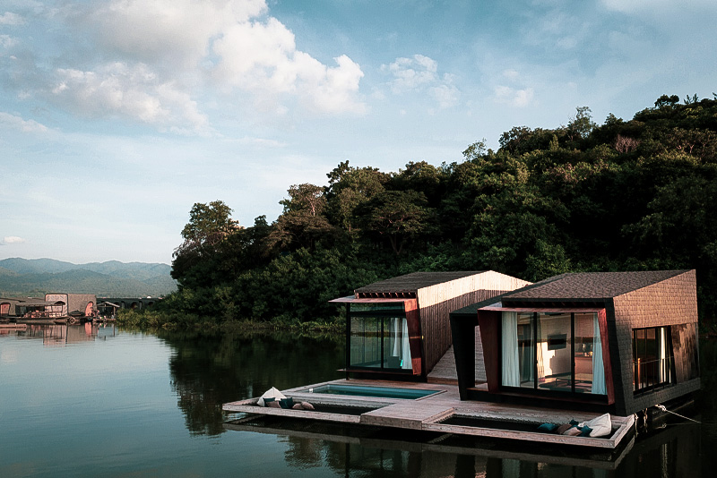 水上"度假小屋"+住宿