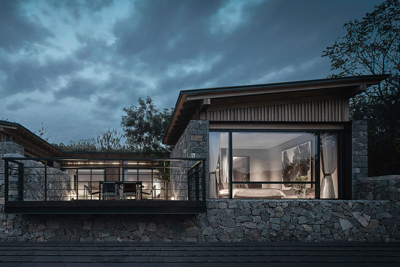 现代与传统组合度假酒店 — OLEARY人造石卫浴