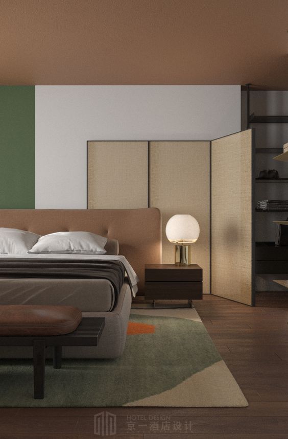 深圳大型酒店装修_中式标准客房