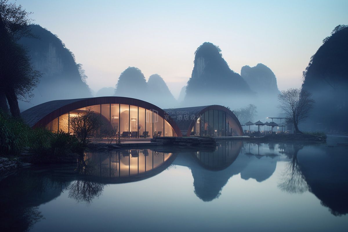 阳朔酒店大堂设计：独特魅力的入口体验
