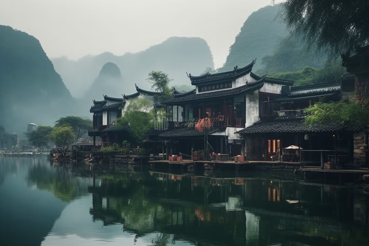 创意与自然的完美结合：阳朔酒店设计案例
