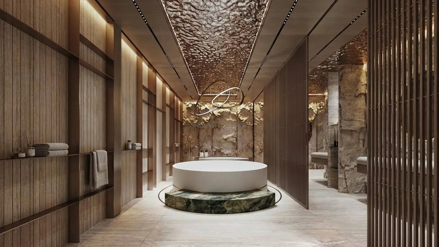 四星级酒店人造石浴缸工程安装完成效果，展示工程定制采购成果