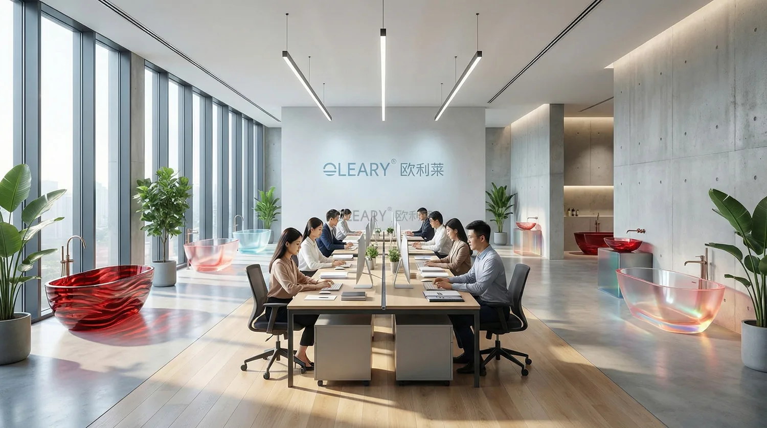 酒店工程人造石浴缸批量采购现场，展示不同规格浴缸报价对比