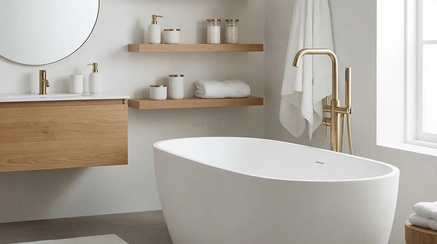 2026高端装修材料趋势：酒店卫浴定制与人造石浴缸选材指南