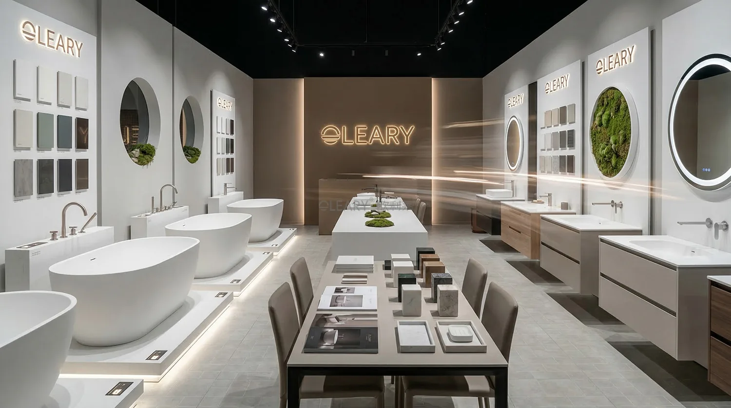 台下盆安装效果与台面适配示意