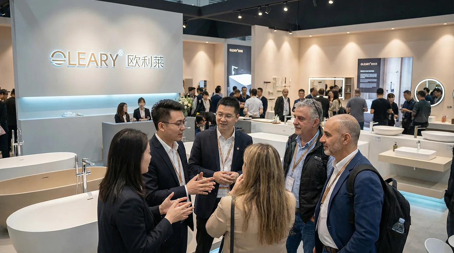 岩板纹理台盆在卫浴空间中的搭配效果