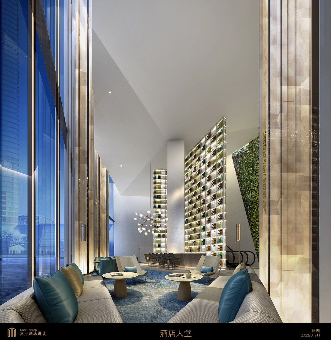 酒店大堂设计方案 — 第4张