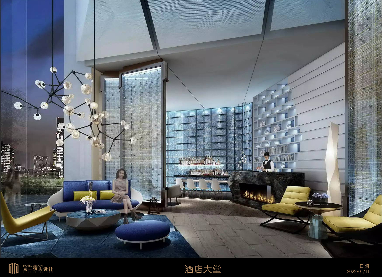 酒店大堂设计方案 — 第2张