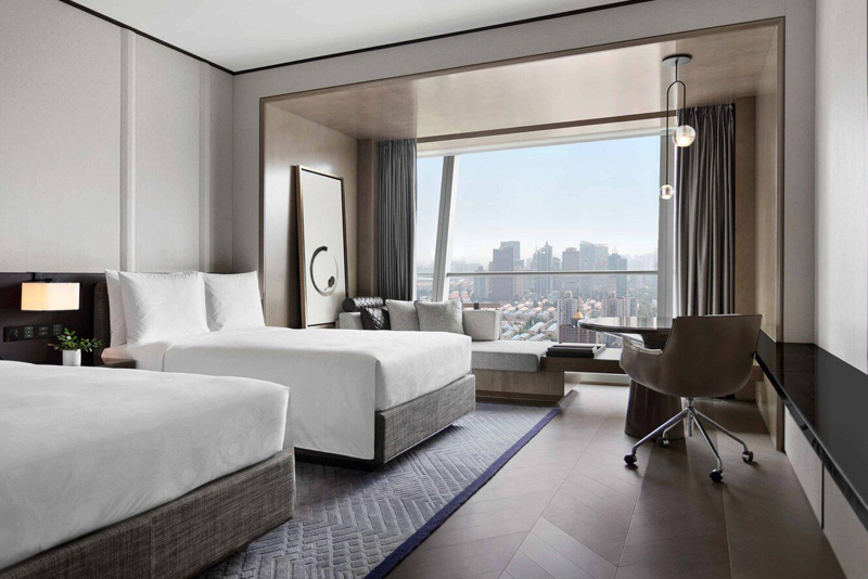 丽江酒店设计大堂前台重点