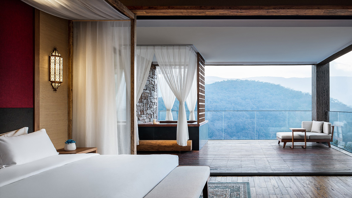 京一酒店设计事务所：湖南张家界酒店设计佳选