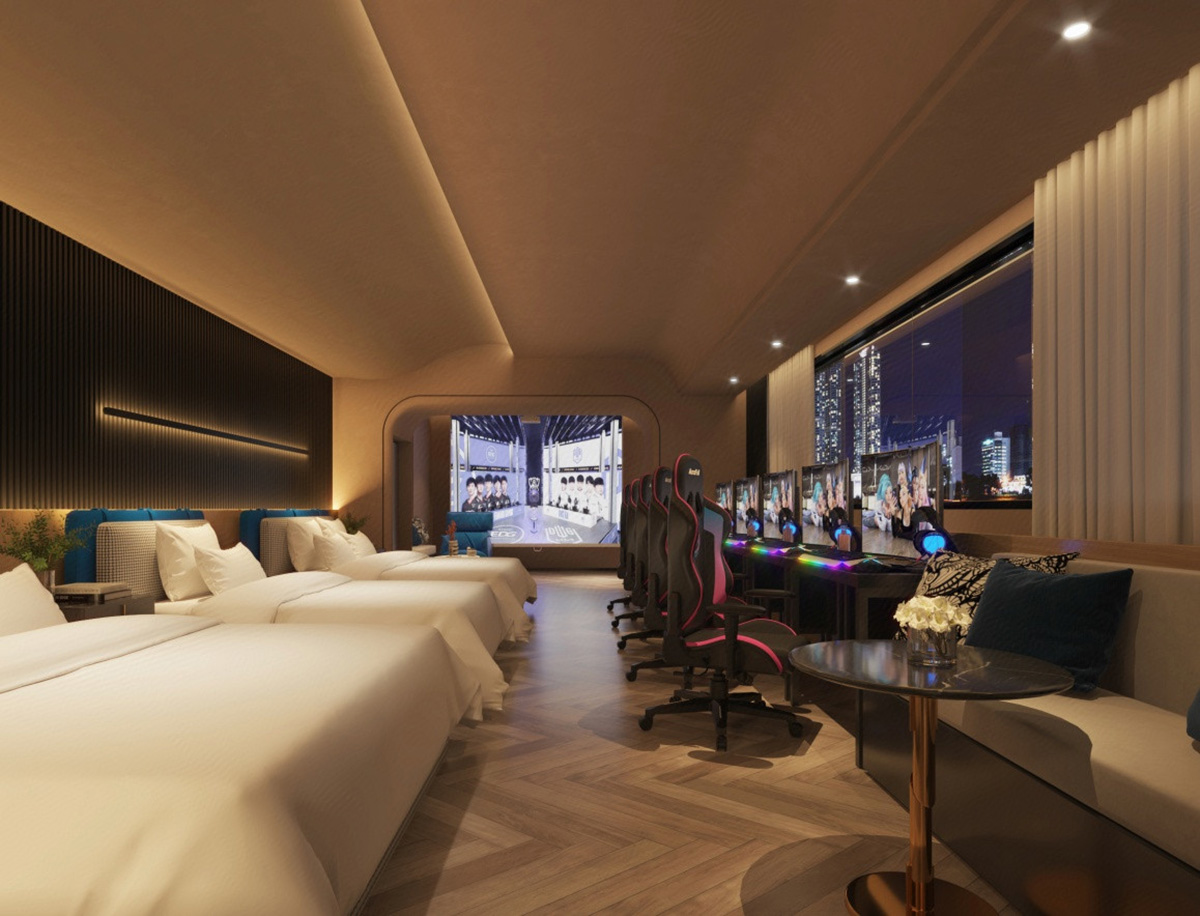 打造电竞酒店新地标，京一酒店设计助力广西北海电竞酒店设计！